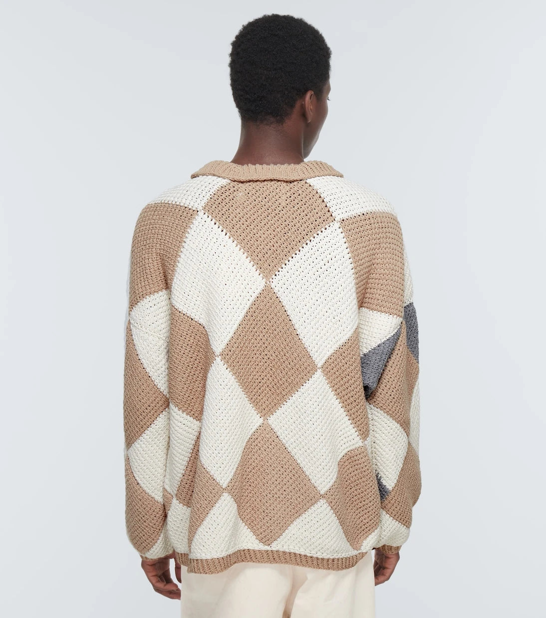 Adish - Jacquard cotton sweater