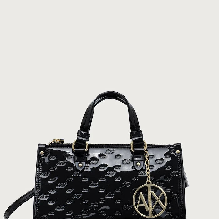 Armani Exchange kadın suni deri crossbody çanta