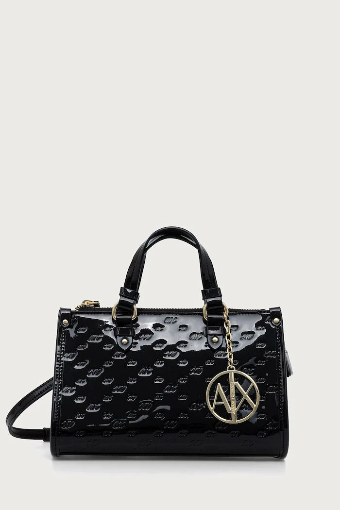 Armani Exchange kadın suni deri crossbody çanta