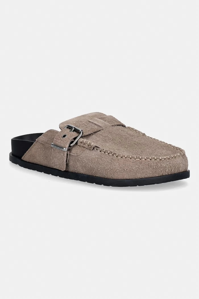 Tommy Jeans Erkek Süet Terlik BIND MULE WASHED SUEDE