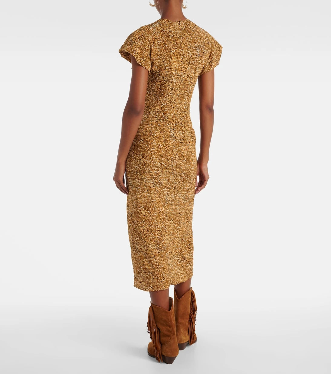 Isabel Marant - Terena printed silk-blend midi dress