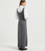 Grey Cashmere Maxi Dress