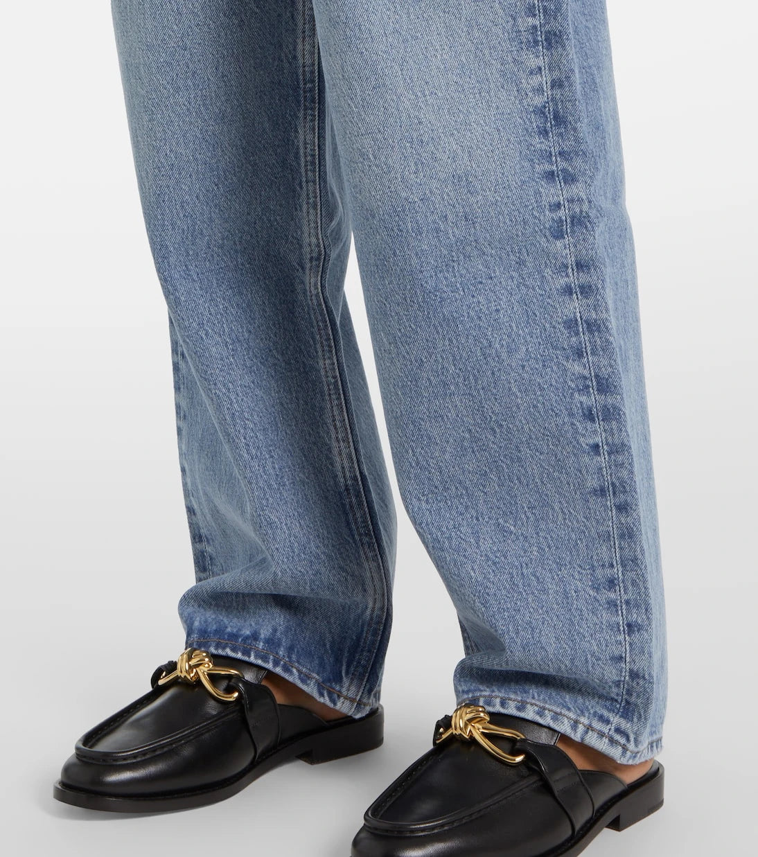 Agolde - V-Waist Baggy straight jeans