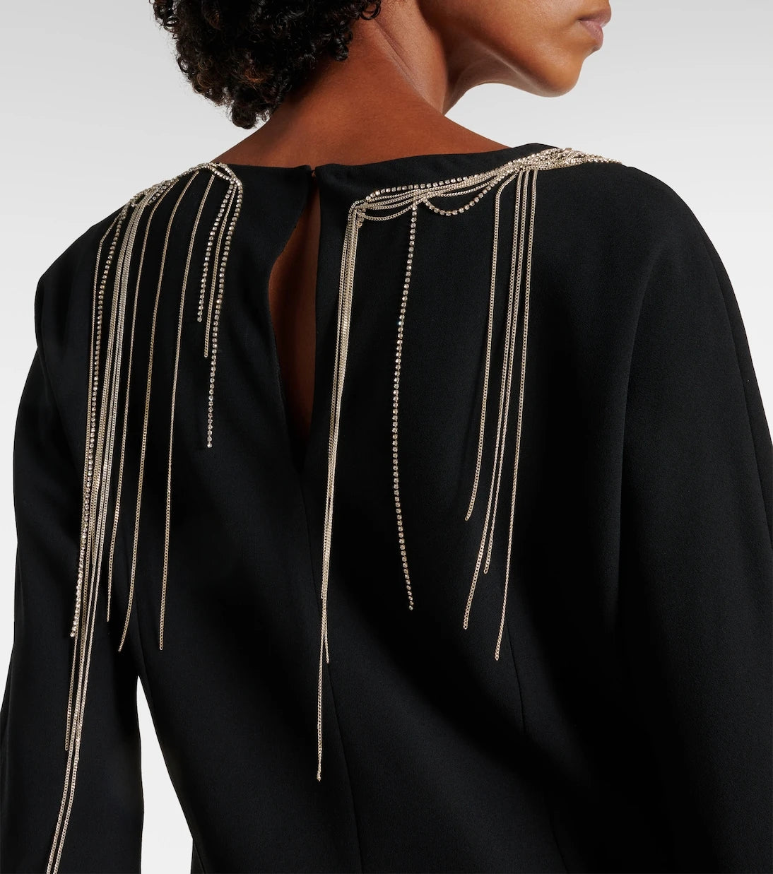 Dries Van Noten - Crystal-embellished maxi dress
