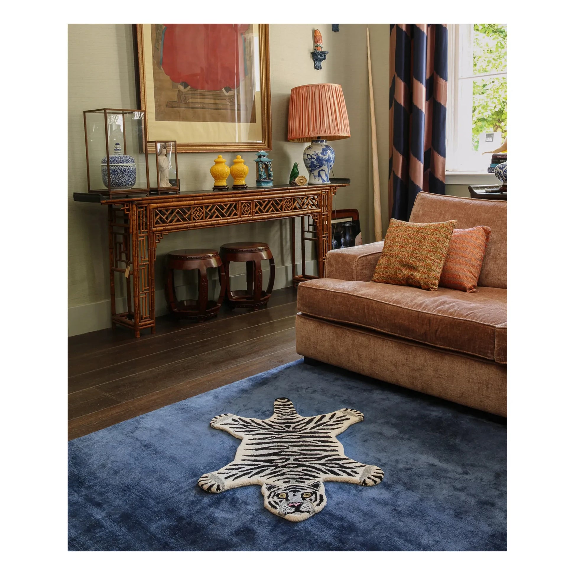 Doing Goods - Tiger Rug | Ecru
