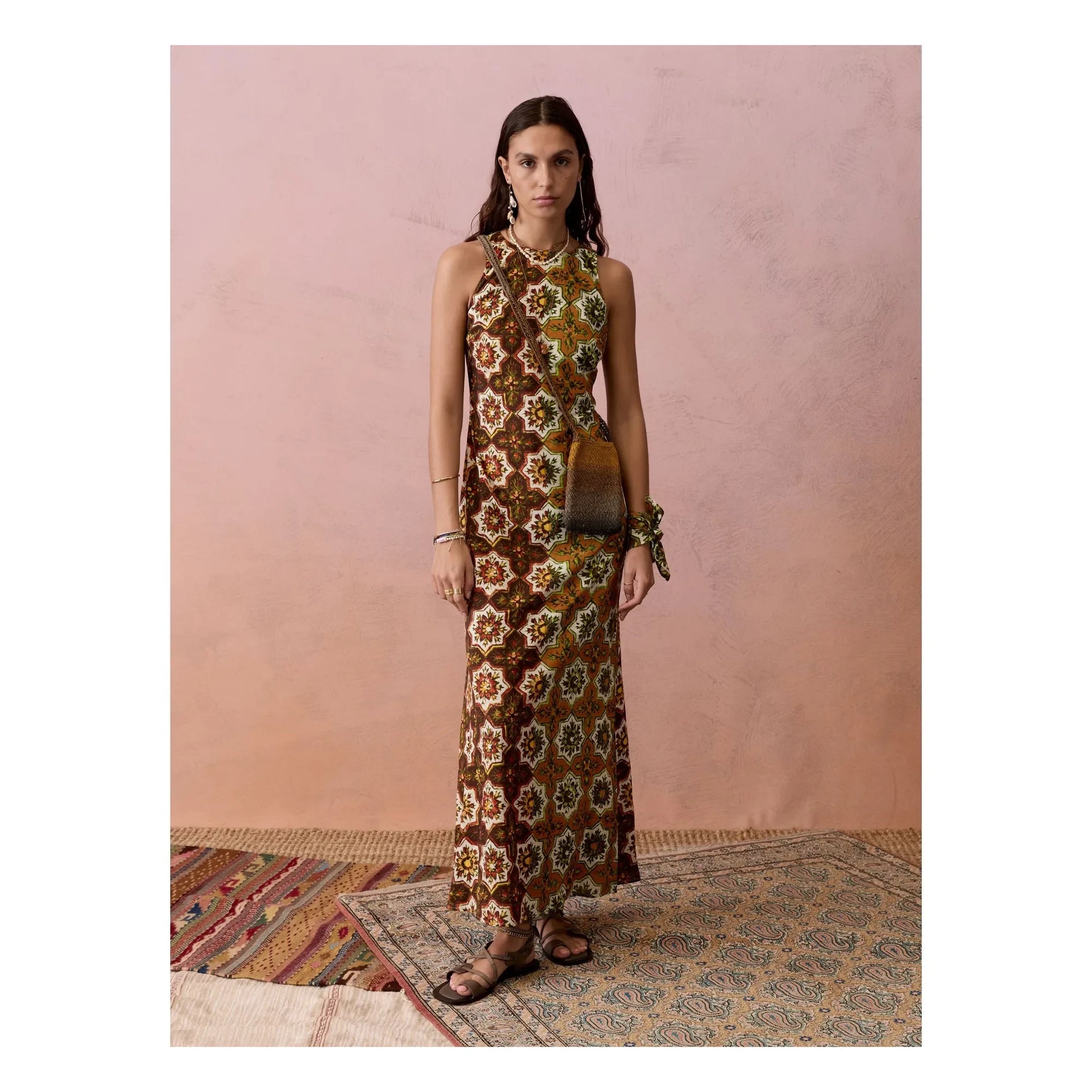 Boteh - Alhambra dress | Ochre