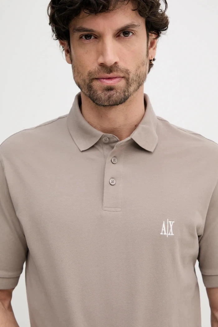 Armani Exchange Yaka Pamuklu Tişört