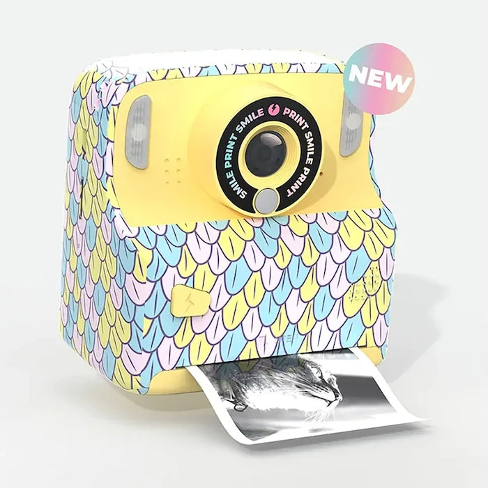 MOB PixiPrint Mermaid Dijital Fotoğraf Makinesi Baskı Fonksiyonlu
