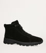 Zegna Suede Triple Stitch Vetta Sneakers