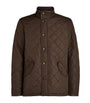 Barbour Green Quilted Powell Jacket
