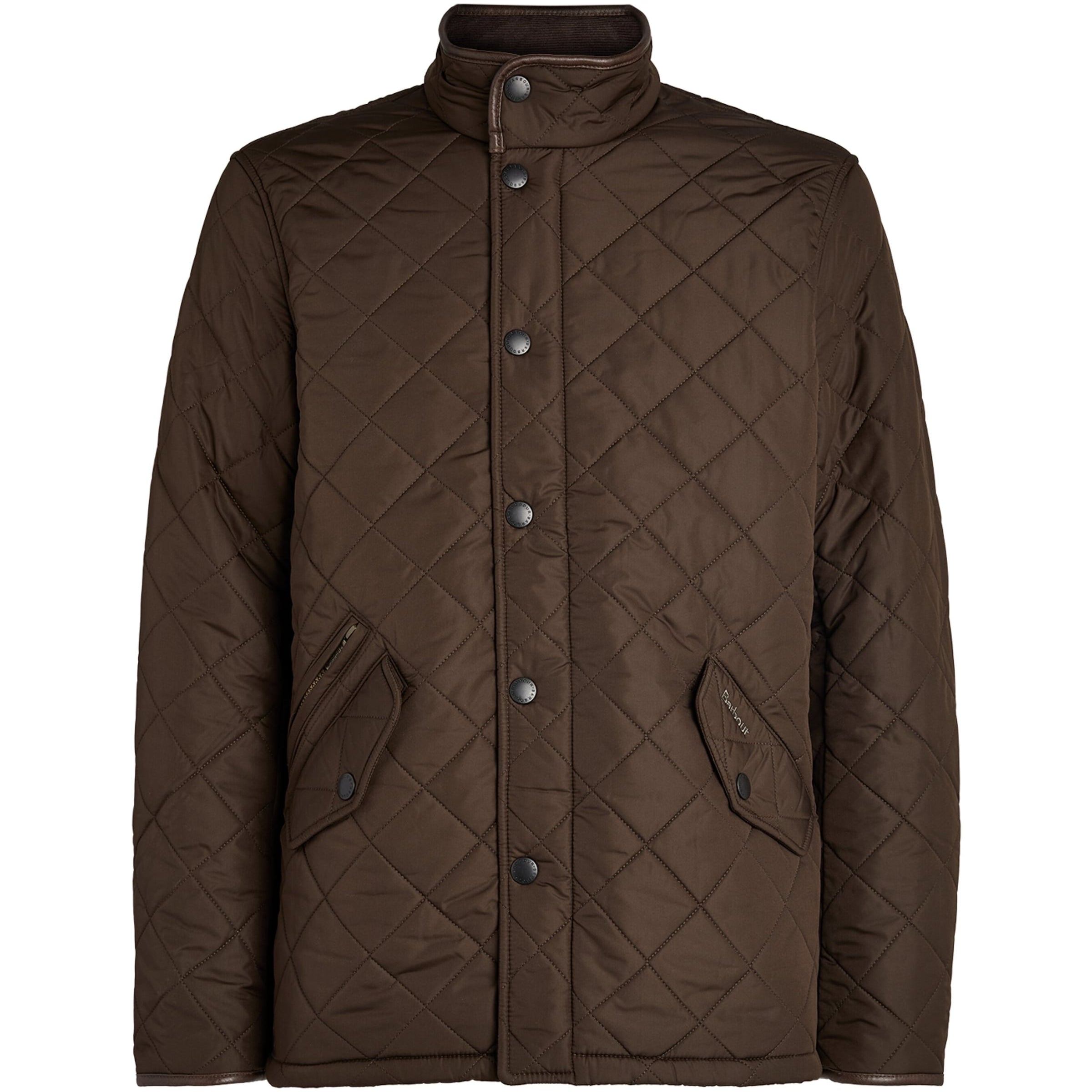 Barbour Green Quilted Powell Jacket