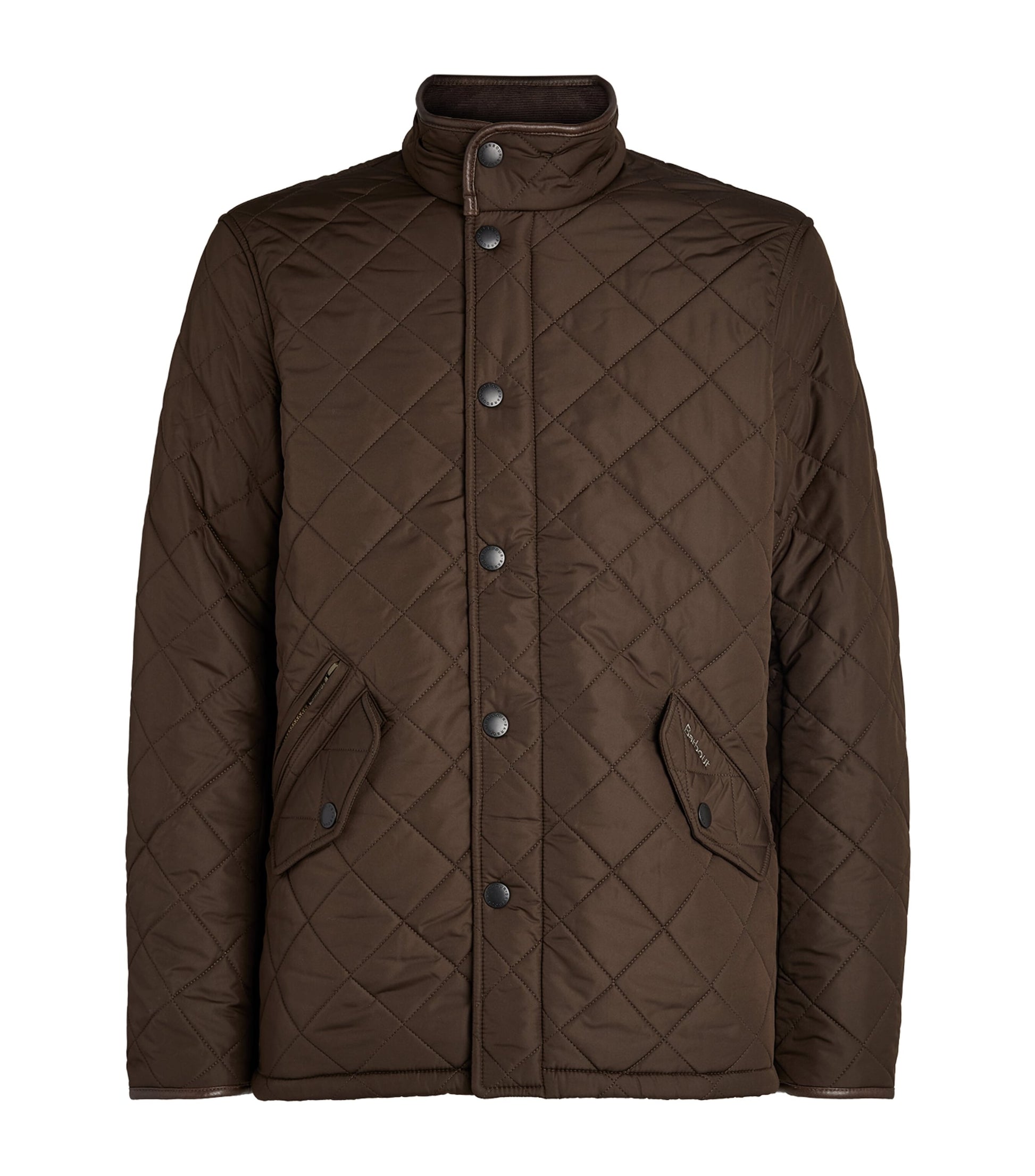 Barbour Green Quilted Powell Jacket