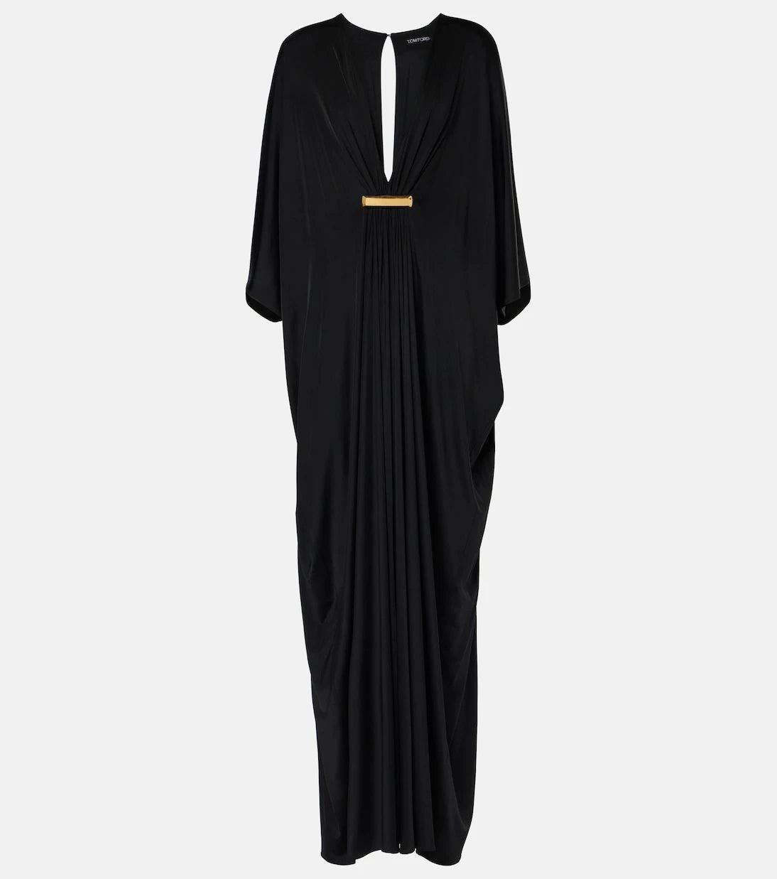 Tom Ford - Büzgülü saten jarse kaftan