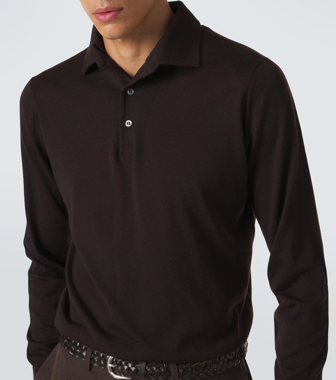 Lardini - Wool polo sweater