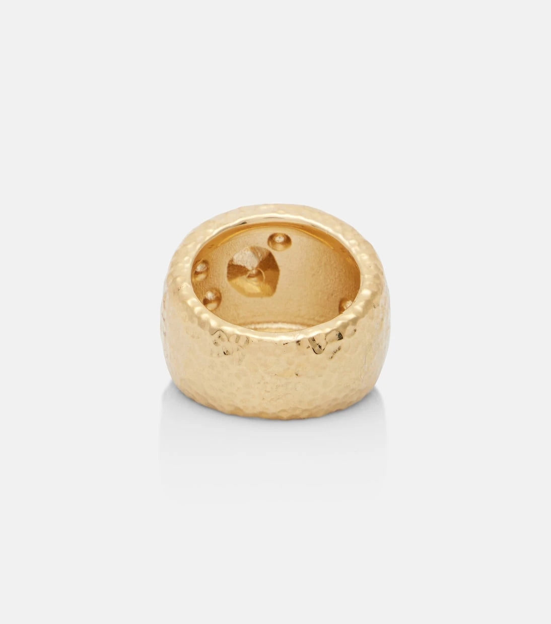 Oscar de la Renta - Scramble embellished gold-plated ring