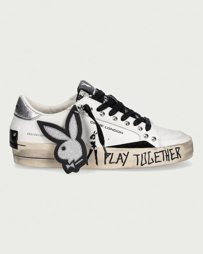Crime London SK8 DELUXE kadın deri sneaker