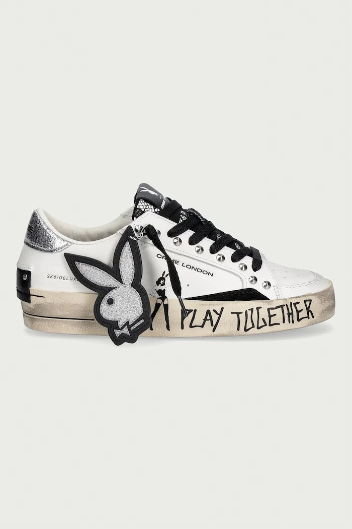 Crime London SK8 DELUXE kadın deri sneaker