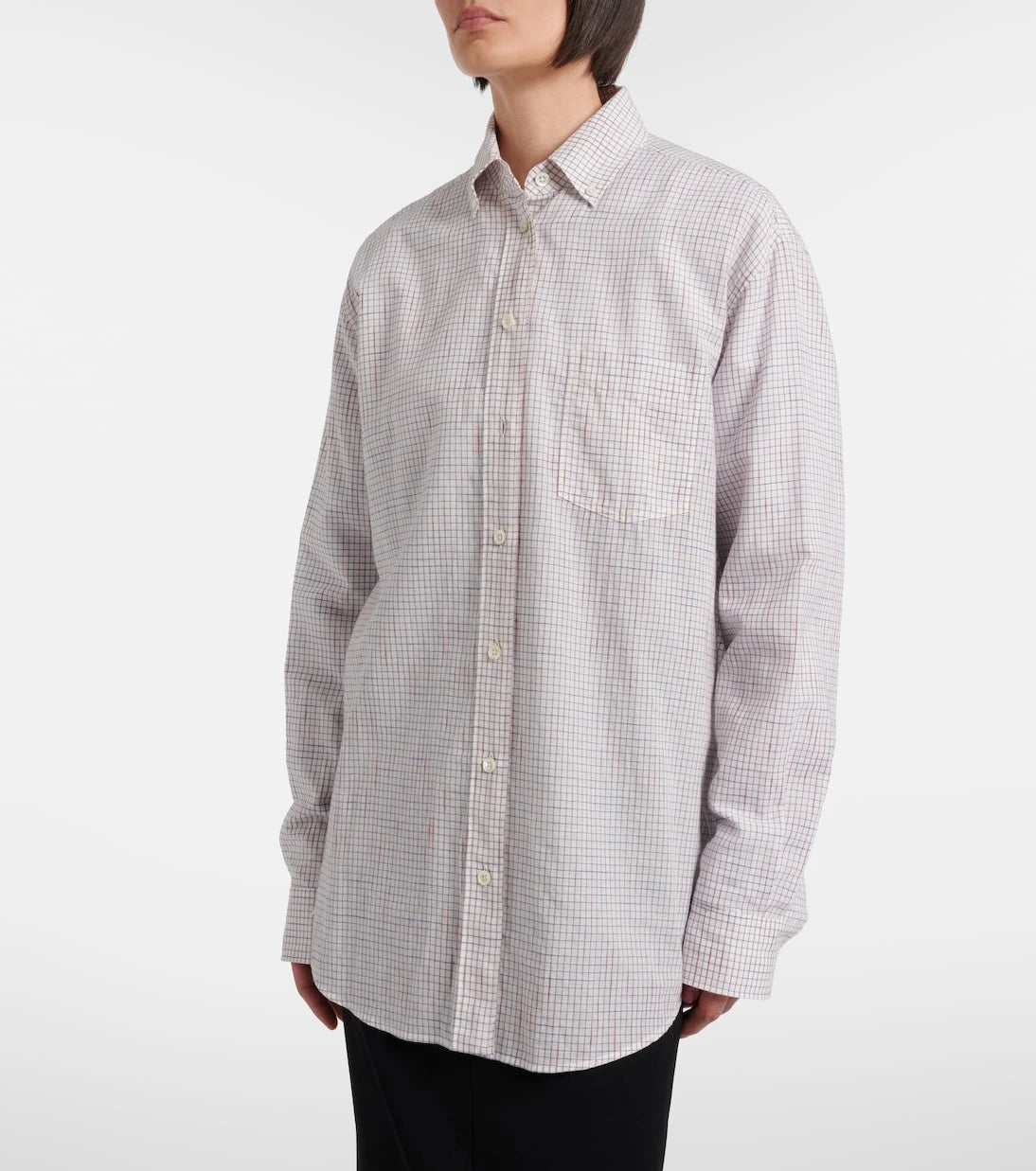 The Row - Dalan checked cotton shirt