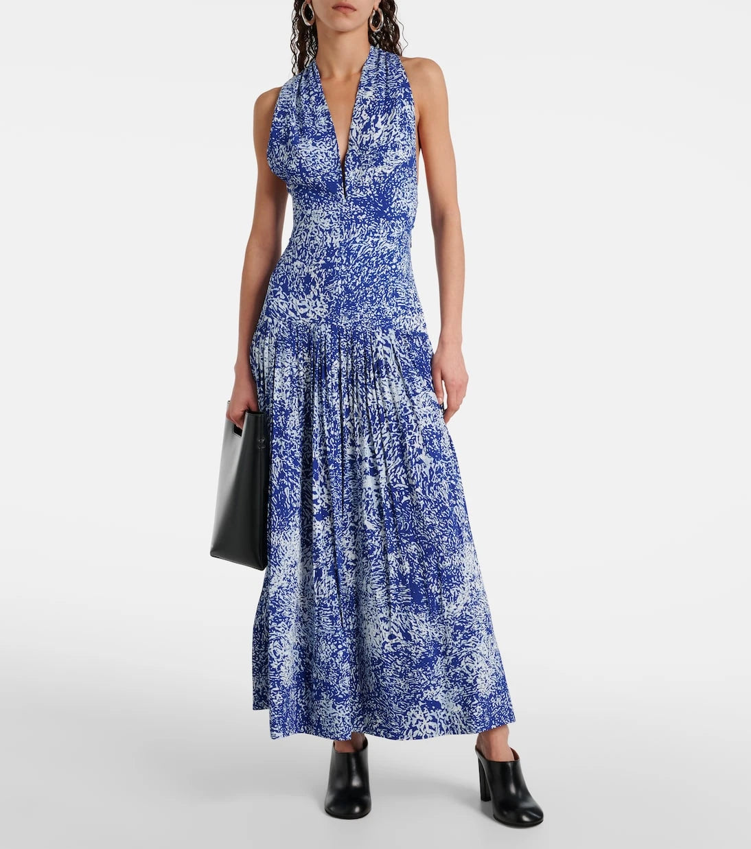 Proenza Schouler - فستان سيمون ماكسي مطبوع