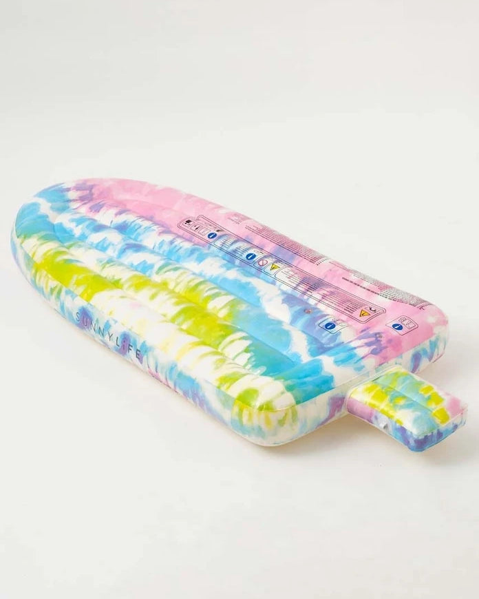 SunnyLife Ice Pop Tie Dye Şişme Yüzme Şezlongu
