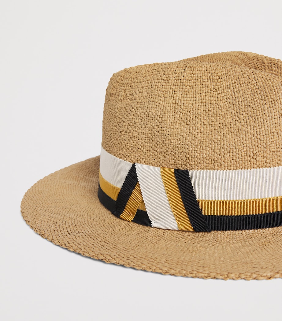 Brown Woven Luis Hat