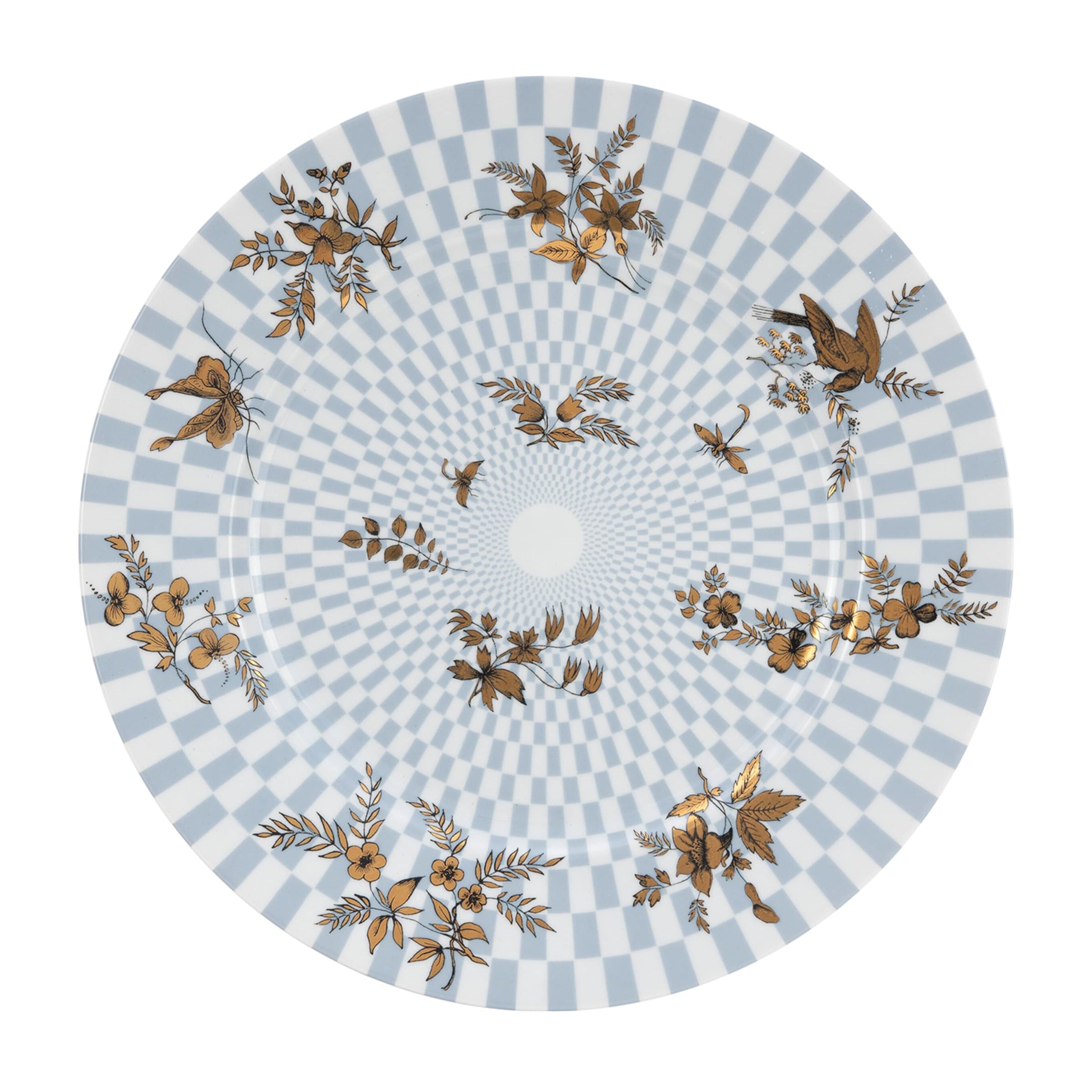 Fornasetti Porcelain Coromandel Egocentrismo Plate (30cm)