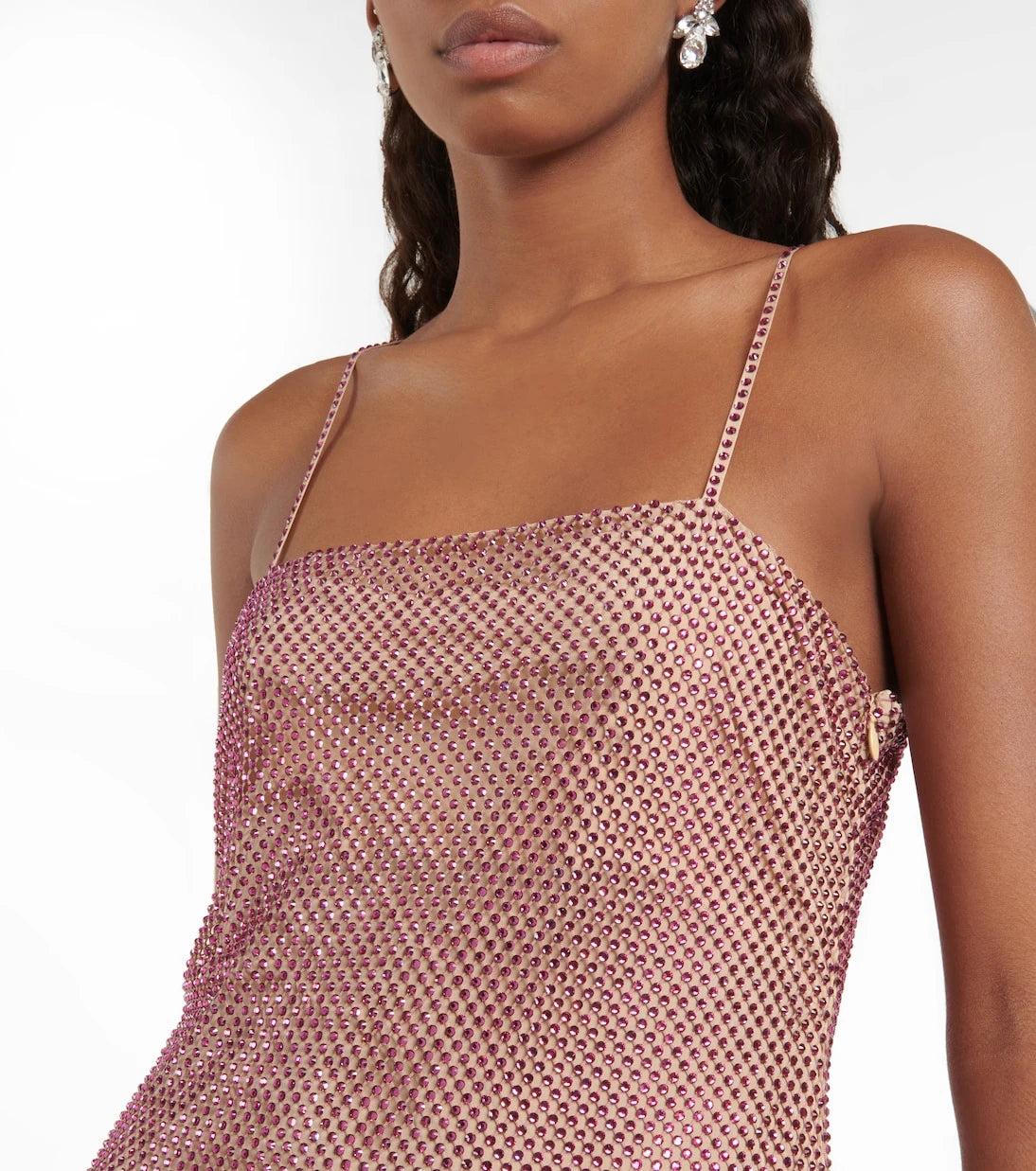 Stella McCartney - Crystal-embellished minidress