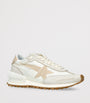 Golden Goose Beige Running Marathon Sneakers