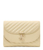 Jimmy Choo Beige Leather Curve Clutch Bag