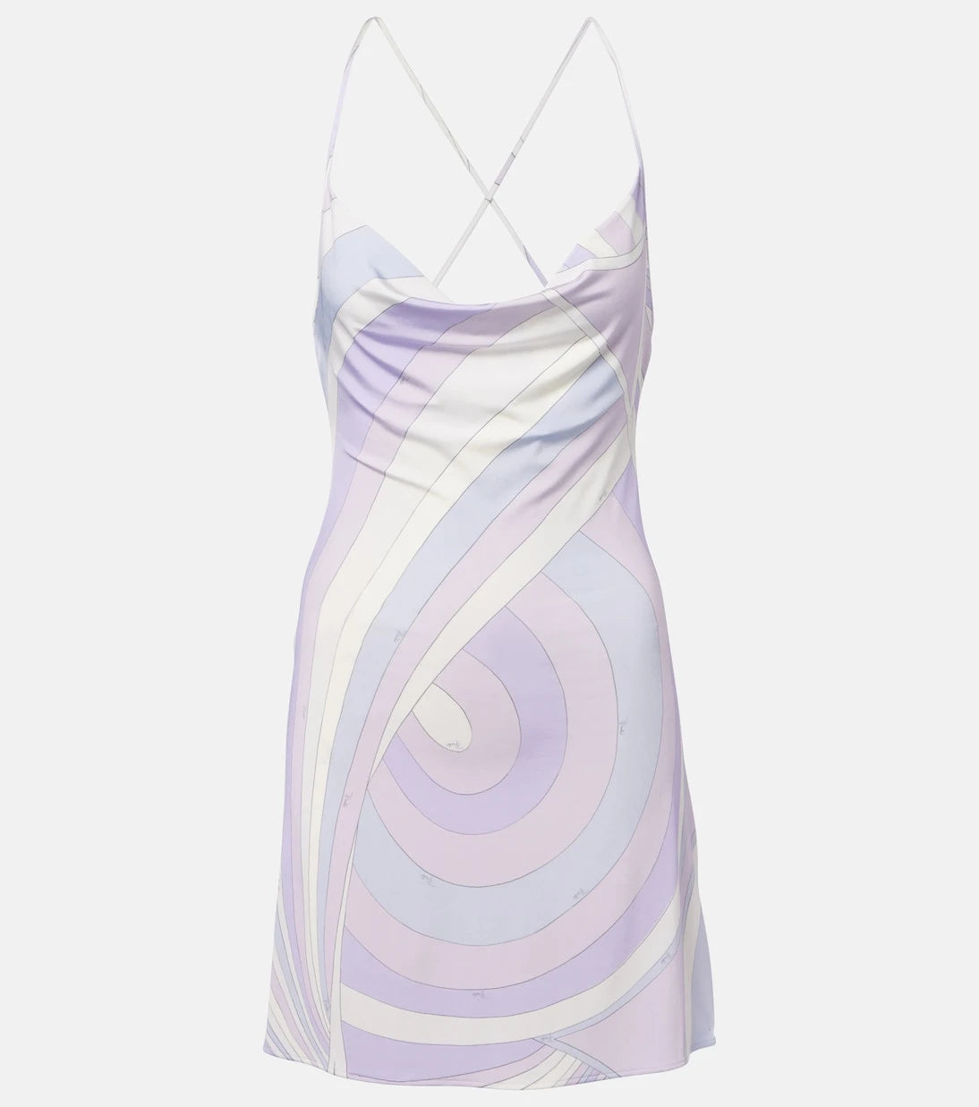 Pucci - Iride satin jersey minidress