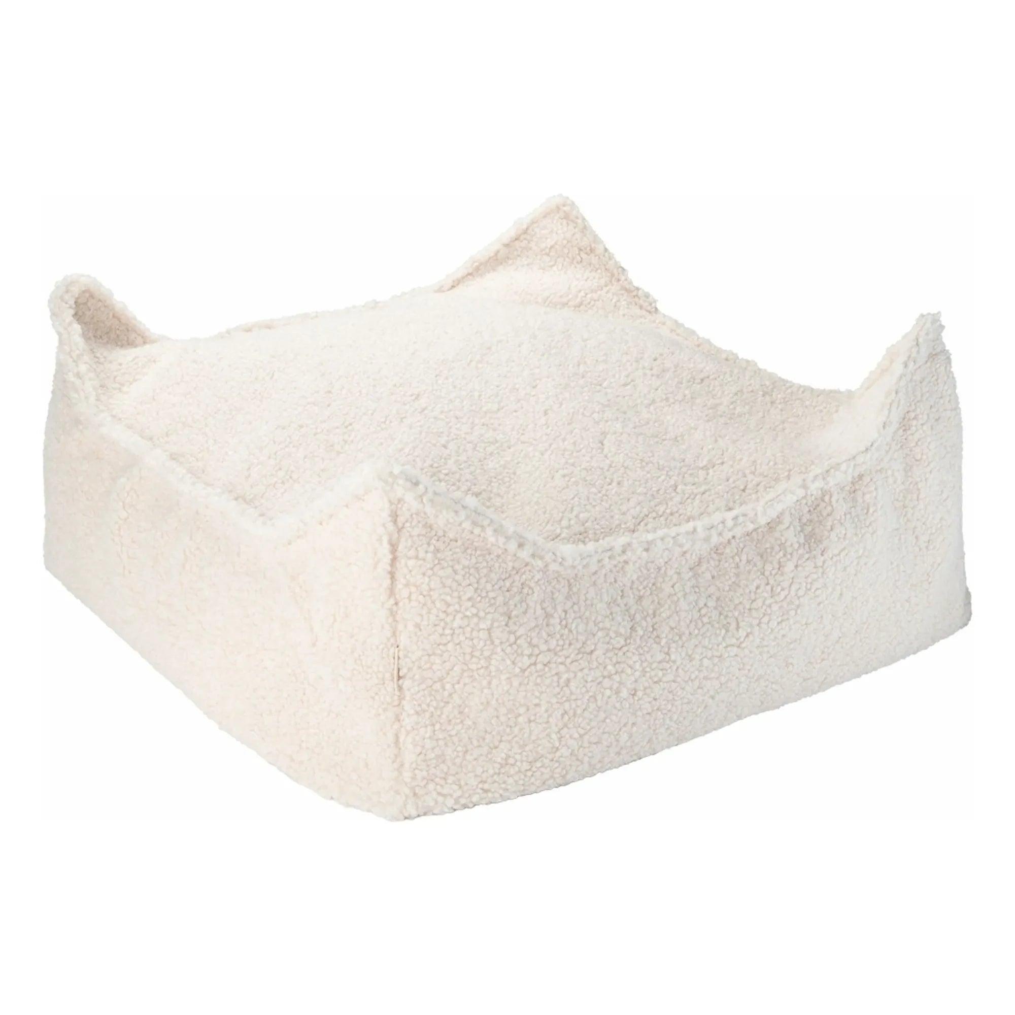 Wigiwama - Ottoman in teddy | Ecru
