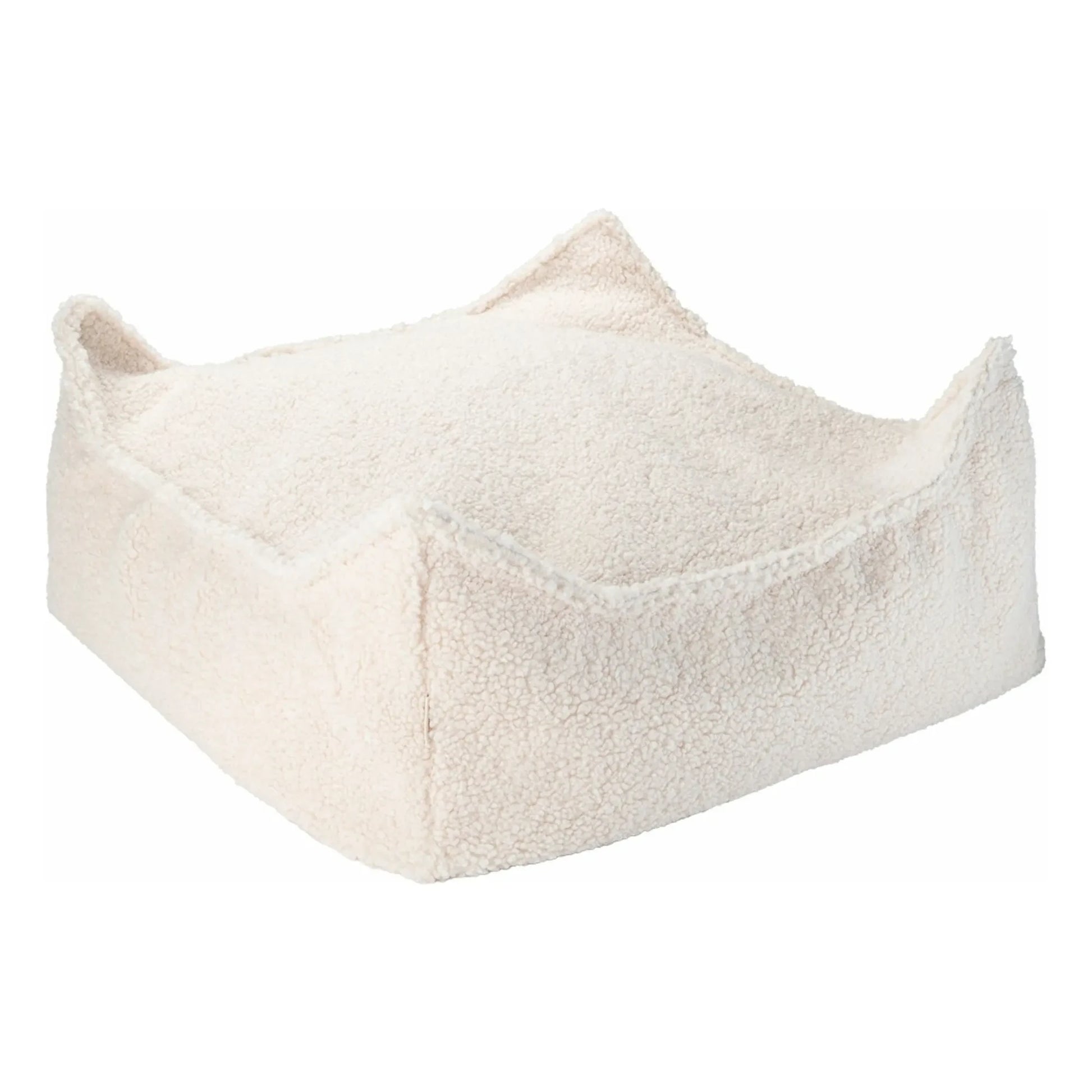 Wigiwama - Ottoman in teddy | Ecru
