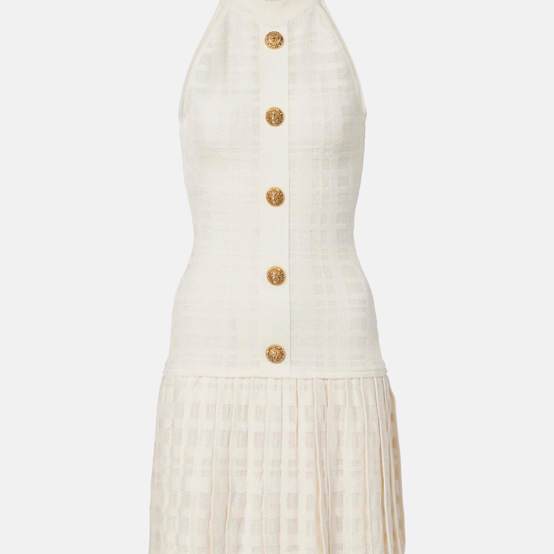 Balmain - Checked minidress