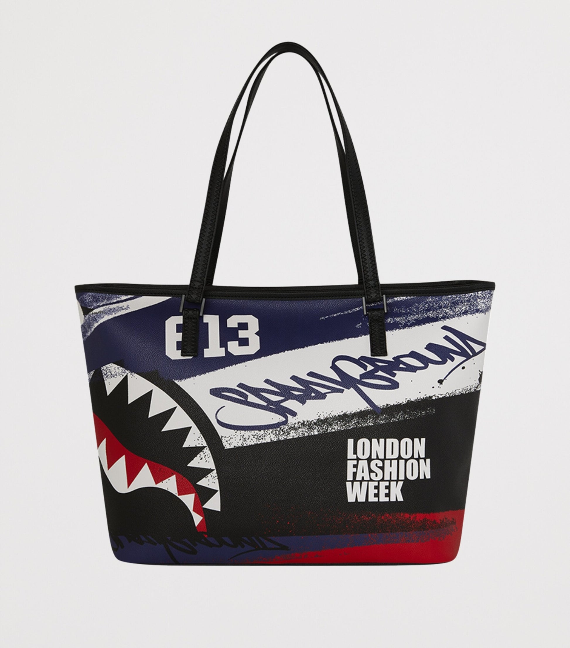 Sprayground x London Fashion Week Runway Ready Tote Bag