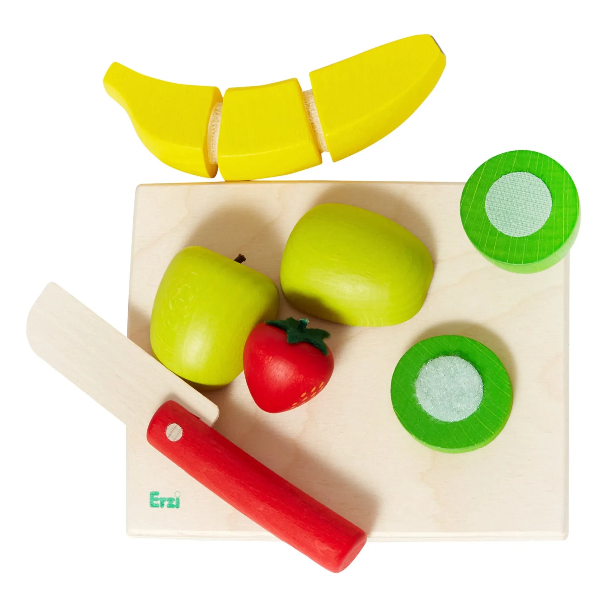 Erzi - Wooden Fruit Salad Set - 6 Pieces