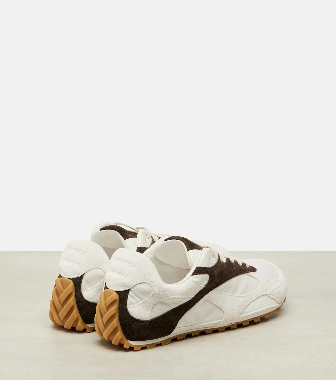 Bottega Veneta - Orbit Flash suede-trimmed sneakers