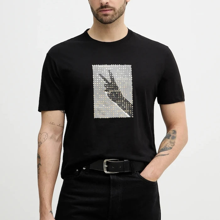 Памучна тениска Armani Exchange