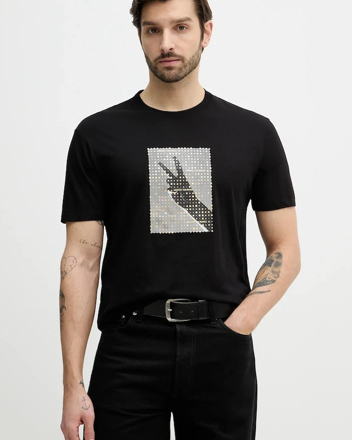 Pamuklu Tişört Armani Exchange