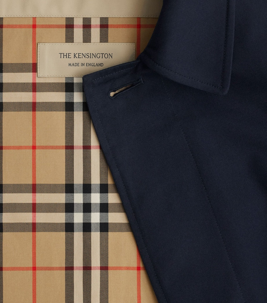 Short Kensington Heritage Trench Coat COAL BLUE