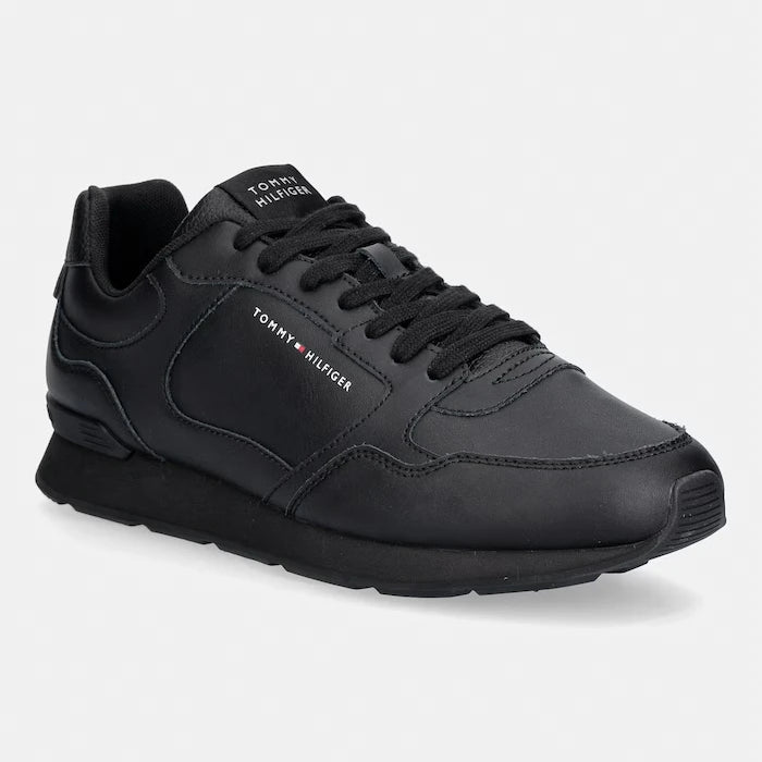 Tommy Hilfiger LIGHT EVA RUNNER LEATHER маратонки мъжки от кожа