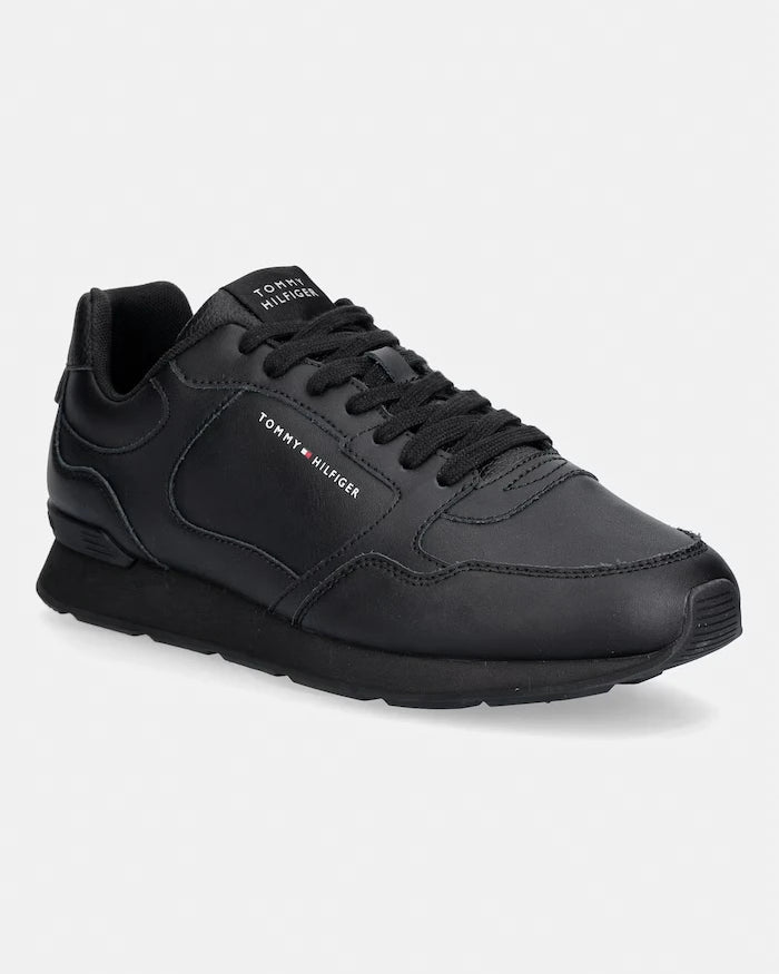 Tommy Hilfiger LIGHT EVA RUNNER LEATHER erkek deri spor ayakkabı