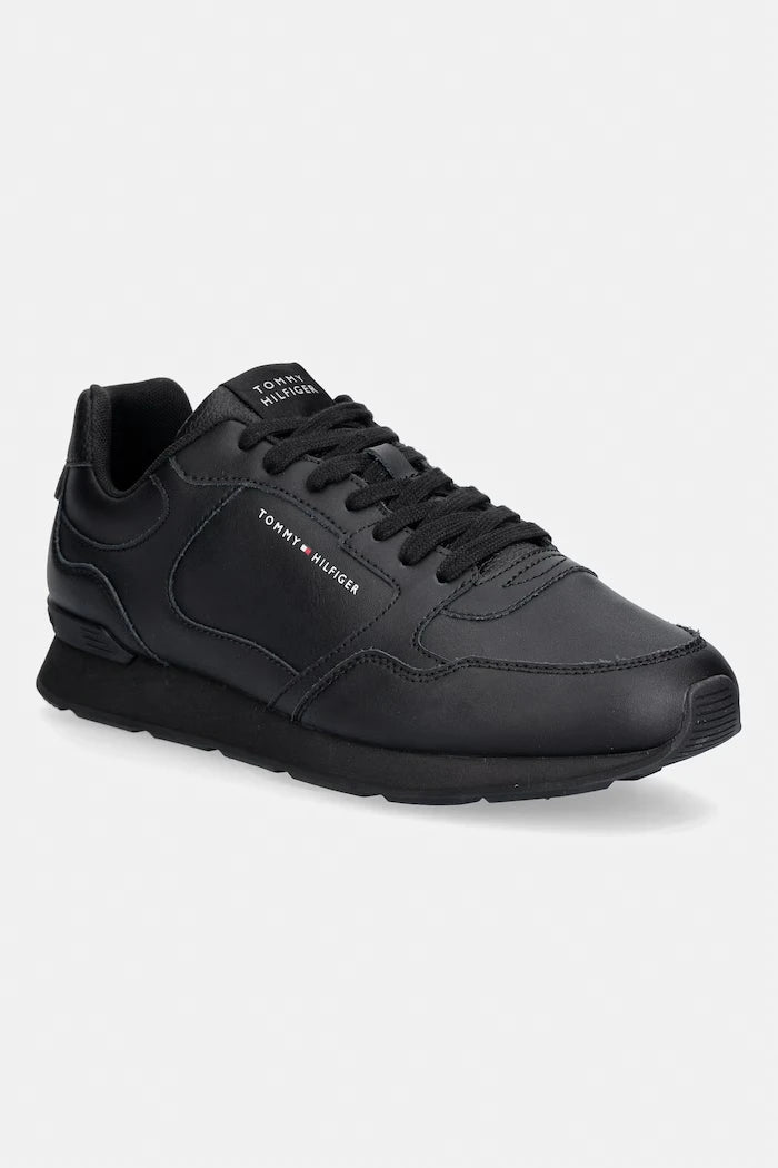 Tommy Hilfiger LIGHT EVA RUNNER LEATHER маратонки мъжки от кожа