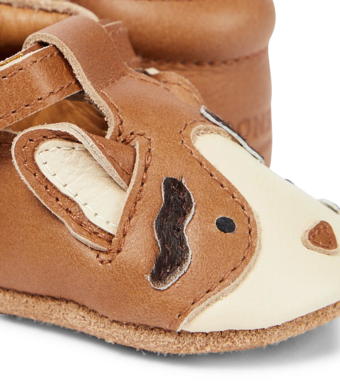 Donsje - Baby Spark Calico Cat leather shoes