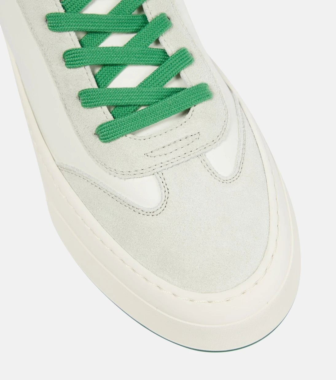 The Row - Marley suede-paneled leather sneakers