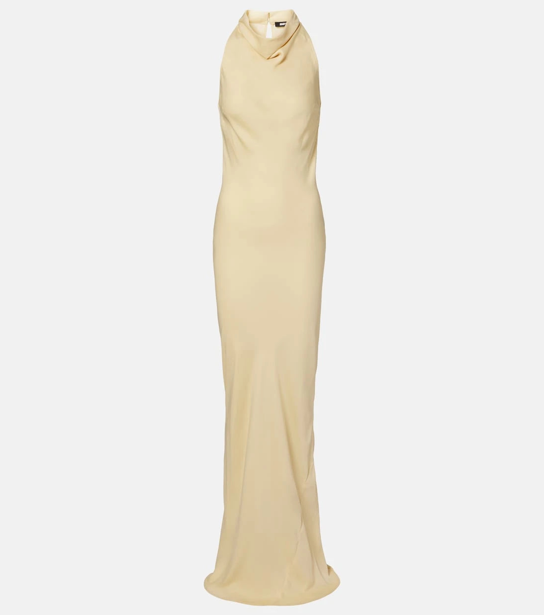 Rotate - Halterneck satin gown