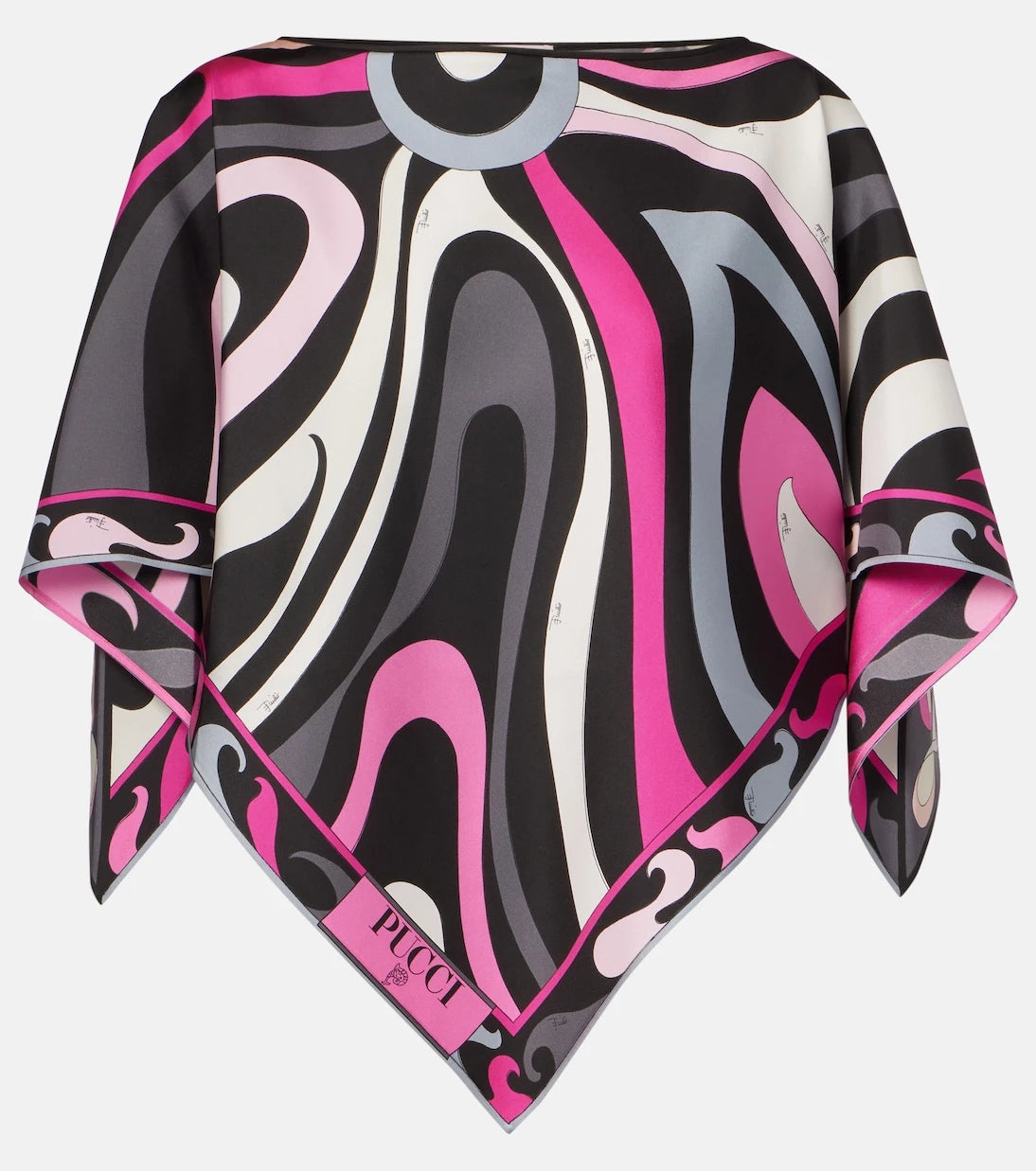 Pucci - Marmo silk twill blouse