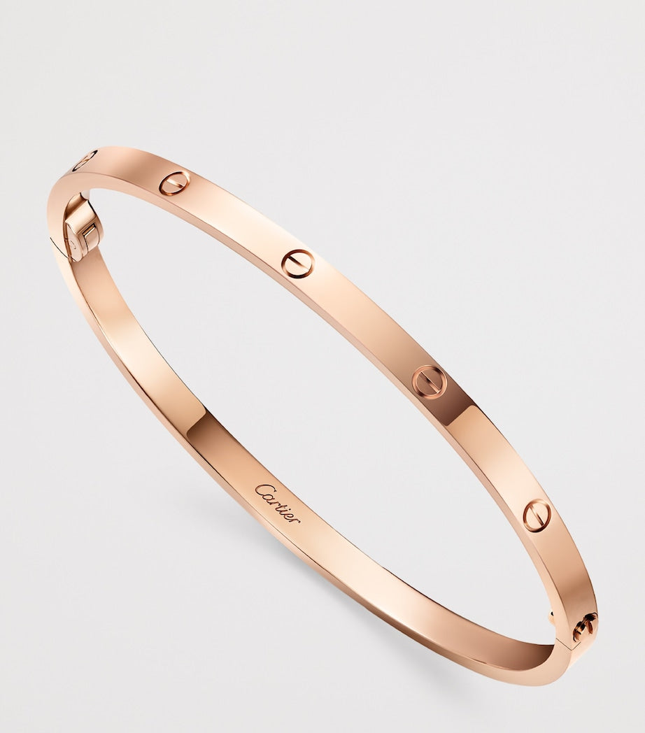 Small Rose Gold LOVE Bracelet