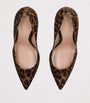 Gianvito Rossi Brown Suede Leopard Gianvito Pumps 105