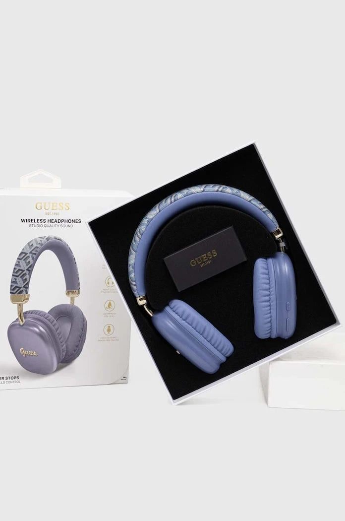 Guess Bluetooth Gcube Metallic Script Logo Kablosuz Kulaklık