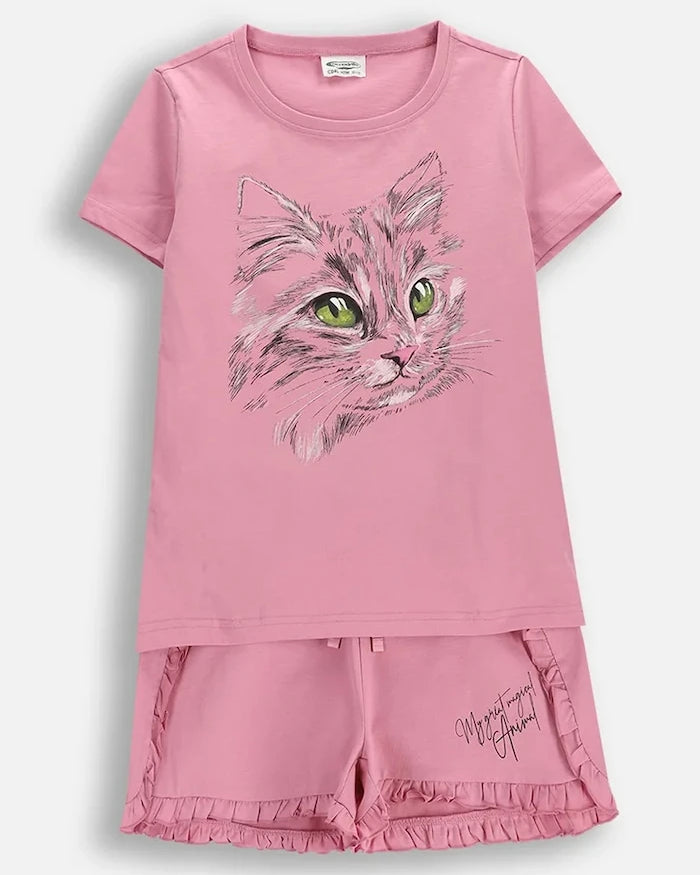 Coccodrillo çocuklar için pamuklu pijama